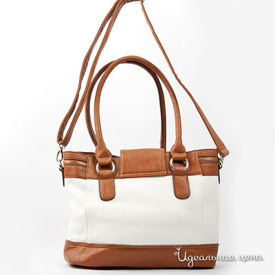 Сумка Fancy, цвет цвет белый / коричневый