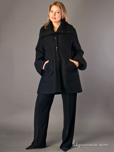 Пальто Kate Cooper&Rouge, цвет цвет черный