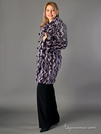 Пальто Kate Cooper&amp;Rouge женское, цвет серо-фиолетовый