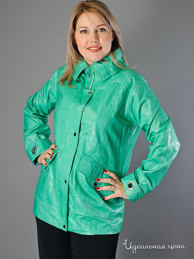Ветровка Kate Cooper&Rouge, цвет цвет зеленый