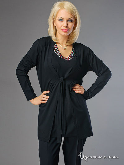 Кардиган Kate Cooper&Rouge, цвет цвет черный