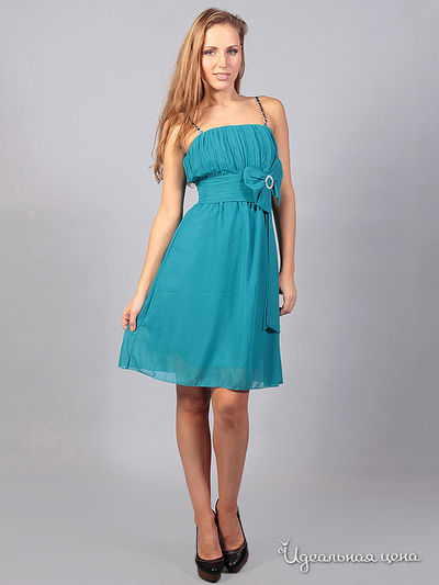 Платье Dress mix, цвет цвет бирюзовый