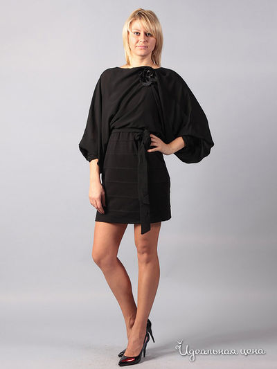 Платье Dress mix, цвет цвет черный