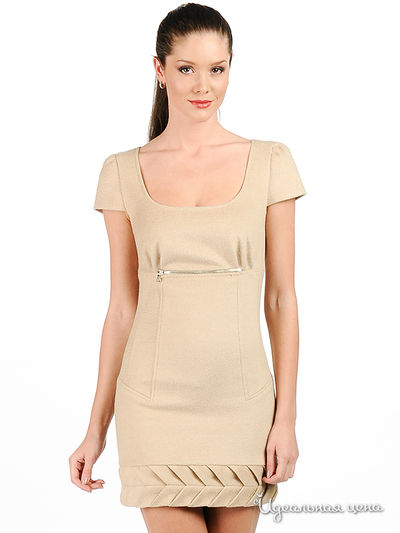 Платье Maria Rybalchenko, цвет цвет бежевый