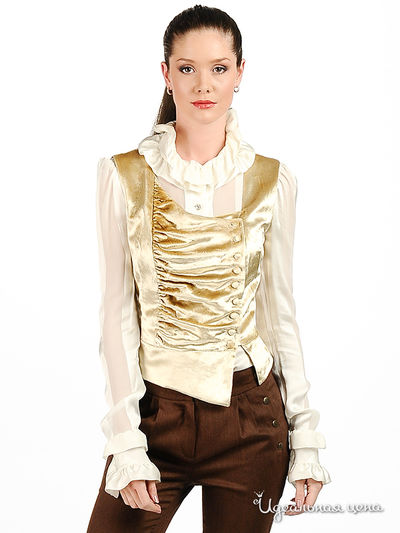 Жилет Maria Rybalchenko, цвет цвет бежевый