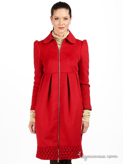 Пальто Maria Rybalchenko, цвет цвет малиновый