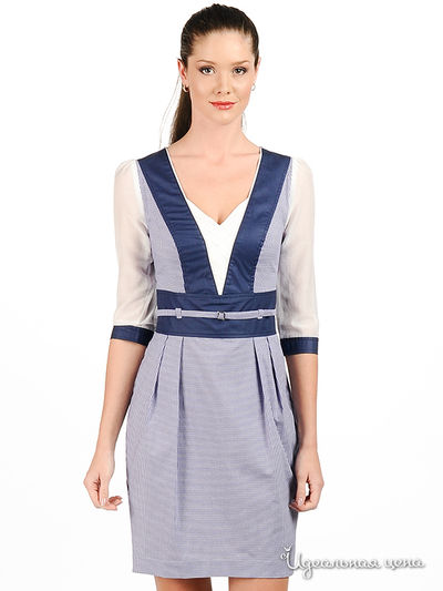 Платье Maria Rybalchenko, цвет цвет фиолетовый / белый