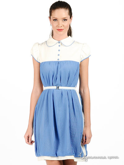 Платье Maria Rybalchenko, цвет цвет голубой / белый