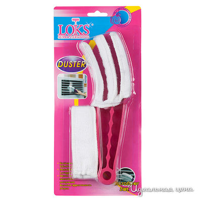 Щетка Loks, цвет цвет розовый