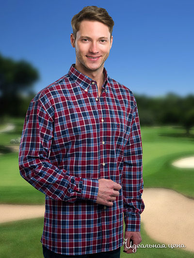 Рубашка Jezequel, цвет цвет темно-синий / красный