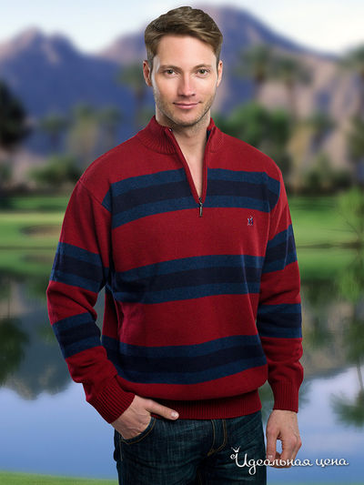 Джемпер Jezequel, цвет цвет красный / темно-синий