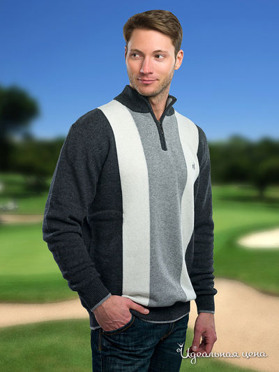 Джемпер Jezequel, цвет цвет темно-серый / белый