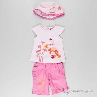 Комплект Best for kids, цвет цвет розовый / белый