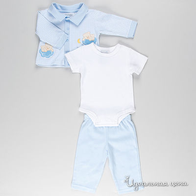 Комплект Best for kids, цвет цвет голубой / белый