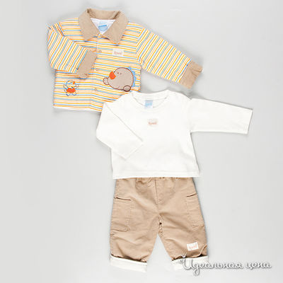 Комплект Best for kids, цвет цвет бежевый / белый