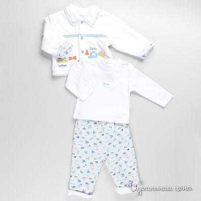 Комплект Best for kids, цвет цвет белый / голубой