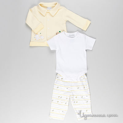 Комплект Best for kids, цвет цвет желтый / белый