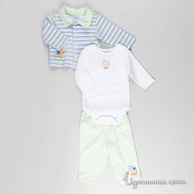 Комплект Best for kids, цвет цвет светло-зеленый / белый