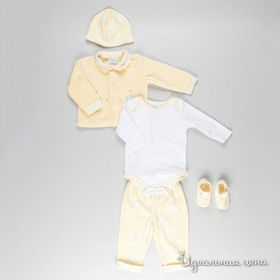 Комплект Best for kids, цвет цвет желтый / белый