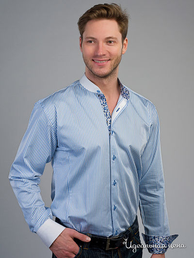 Рубашка Jess France, цвет цвет белый / синий