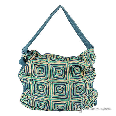 Сумка Crow Australia, цвет цвет бирюзовый