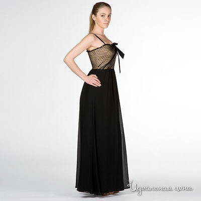 Платье manoukian, цвет цвет черный