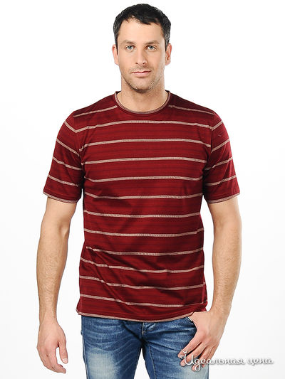 Футболка Donatto, цвет цвет бордовый