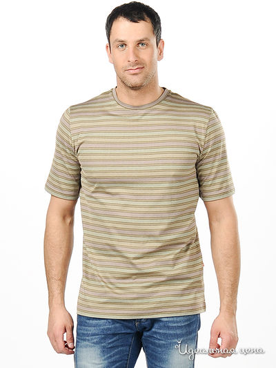 Футболка Donatto, цвет цвет зеленовато-коричневый