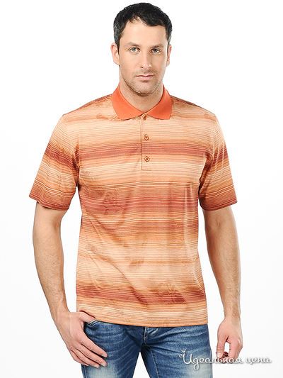 Поло Donatto, цвет цвет светло-коричневый