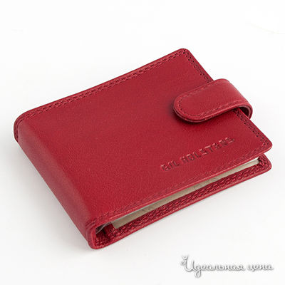 Визитница Hexagona, цвет цвет красный