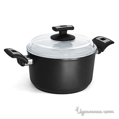 Кастрюля TPT Coating, цвет цвет белый / черный