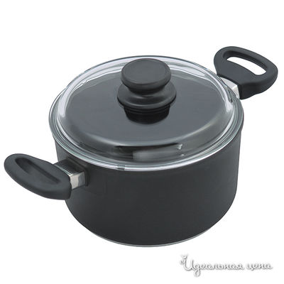 Кастрюля TPT Coating, цвет цвет черный