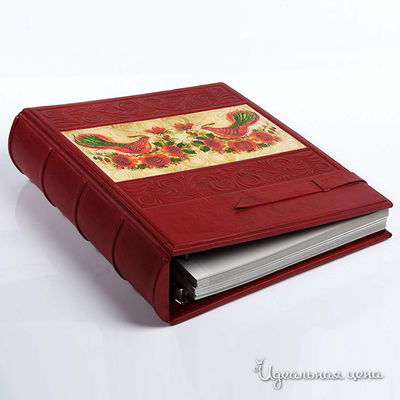 Фотоальбом Кажан, цвет цвет красный
