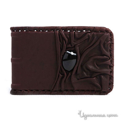Визитница Кажан, цвет цвет темно-коричневый