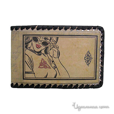 Визитница Кажан, цвет цвет бежевый