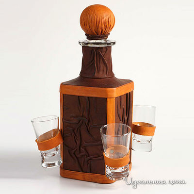 Графин Кажан, цвет цвет коричневый