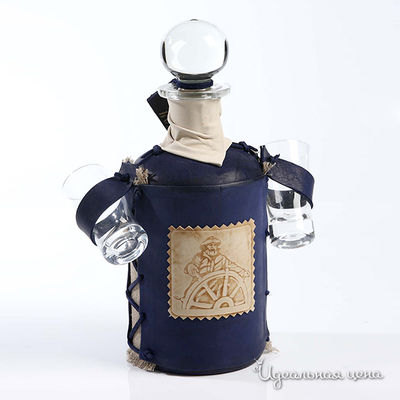 Графин Кажан, цвет цвет синий