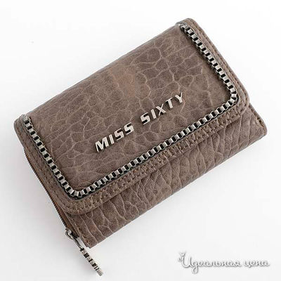 Кошелек Miss Sixty, цвет цвет серо-коричневый