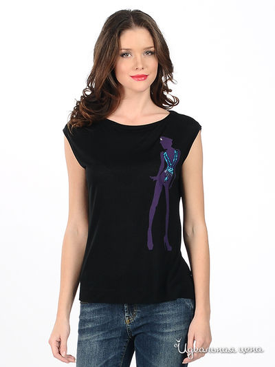 Майка Miss Sixty, цвет цвет черный