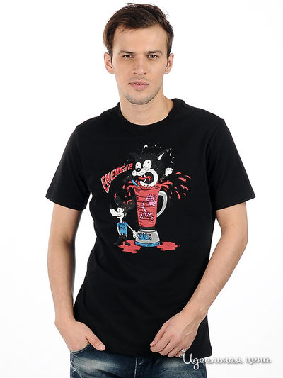 Футболка Energie, цвет цвет черный