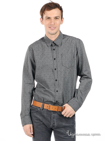 Рубашка Energie, цвет цвет серый / черный