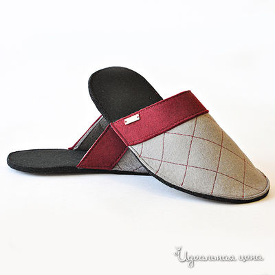 Тапки Feltimo, цвет цвет серый / бордовый / черный