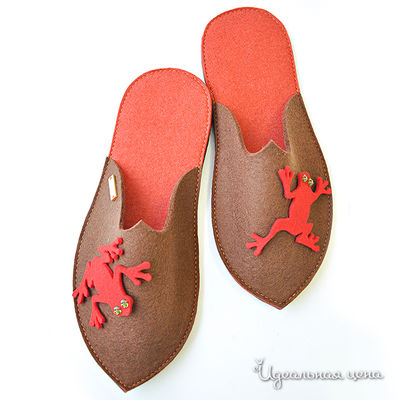 Тапки Feltimo, цвет цвет коричневый / терракотовый