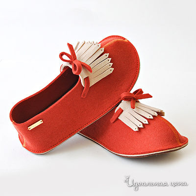 Тапки Feltimo, цвет цвет терракотовый / молочный