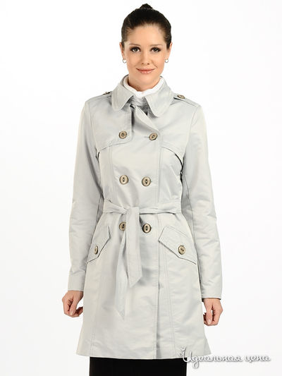 Плащ Hoops, цвет цвет светло-серый