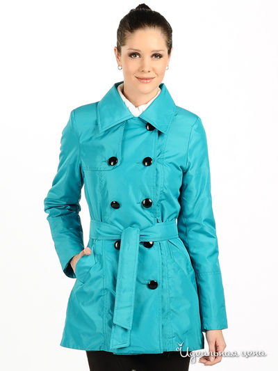 Плащ Hoops, цвет цвет бирюзовый