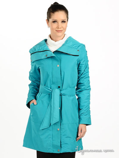 Плащ Hoops, цвет цвет бирюзовый