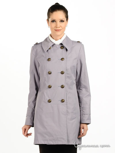 Плащ Hoops, цвет цвет серый