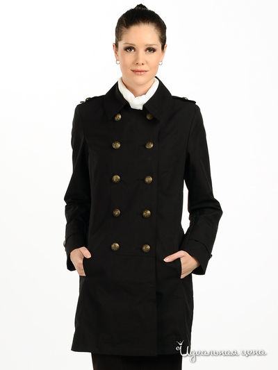 Плащ Hoops, цвет цвет черный