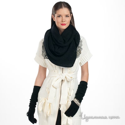 Шарф Blugirl Folies, цвет цвет черный